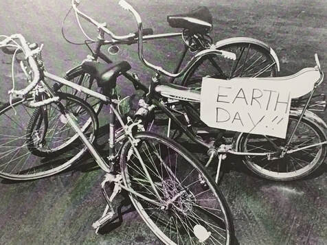 Earth Day, 50th Anniversary of Earth Day, Going Green, Going True Green, Bill Lauto, energy, saving energy, saving earth, earth, bikes, lightbulb Bill, sustainability, sustainable living