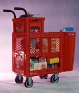 shop and carry, shop and carry food wagon, shopping cart, shopping wagon, food shopping, no bags needed, going green, sustainability