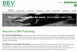 BBV Publishing, digital books, amazon kindle, kindle, e readers, BBV