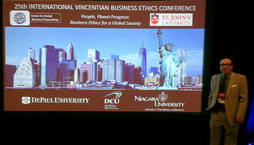 IVBEC, Bill Lauto, International Vincentian Business Ethics Conference, UN Sustainable Development Goals, SDGs, Climate Change, Sustainable Living,  Climate Change and Environmental Quicksand