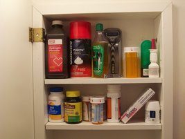 Medicine Cabinet, Going Green, Going True Green, Earth Day, Recycle, prescription drugs, sustainability, environmental problems