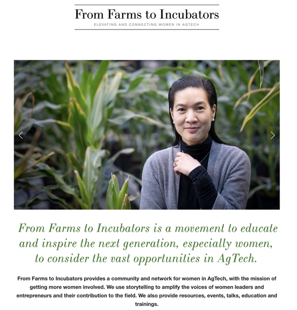Farming, Agriculture, AG, AG Tech, Wall Street Journal, Amy Wu, GoingTrueGreen, Bonnie Barbera, sustainable life, Farms to Incubators, Ag Tech